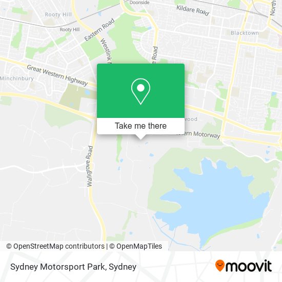 Sydney Motorsport Park map