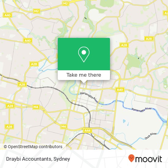 Draybi Accountants map