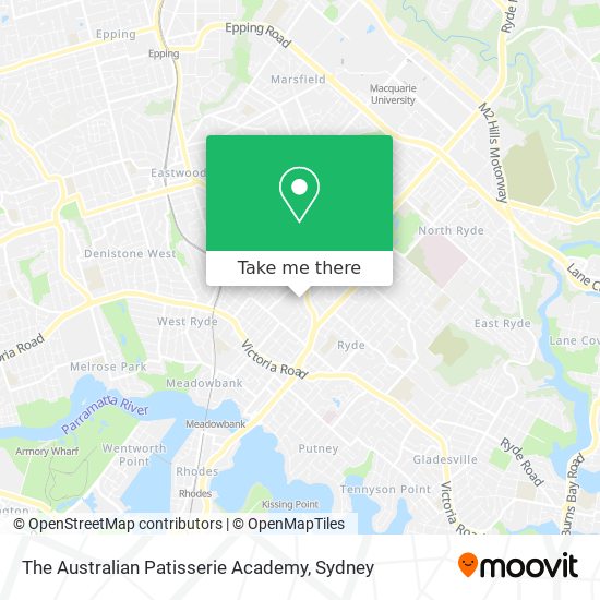 The Australian Patisserie Academy map