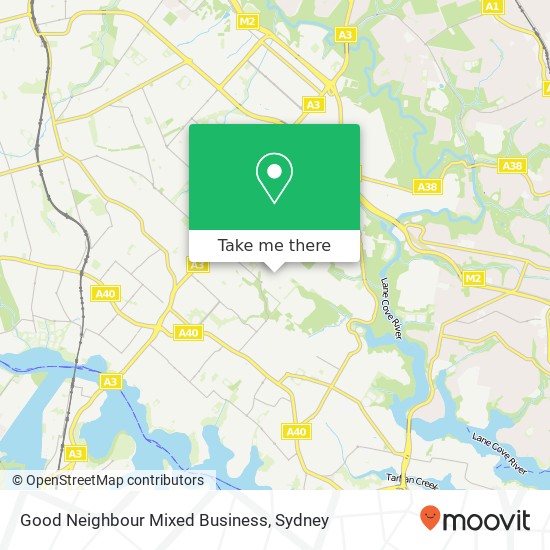 Good Neighbour Mixed Business map