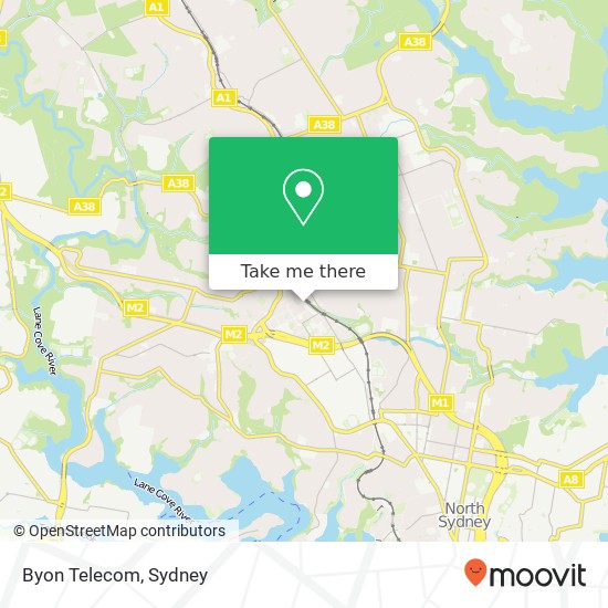 Byon Telecom map