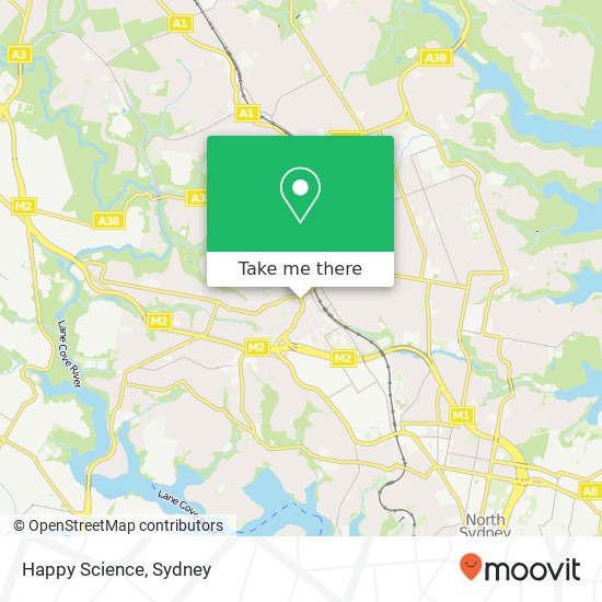 Happy Science map