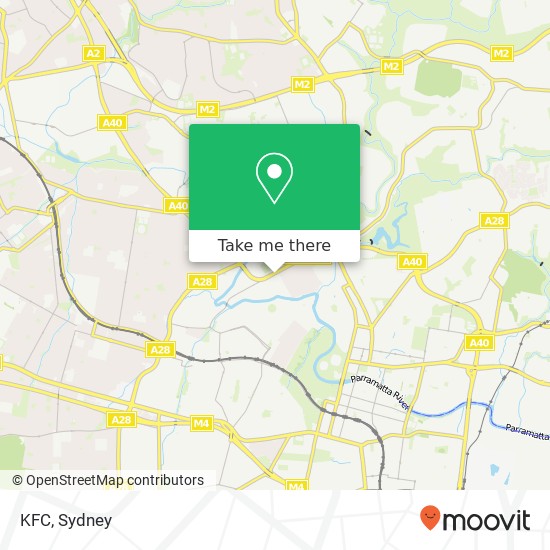 KFC map