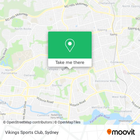 Vikings Sports Club map