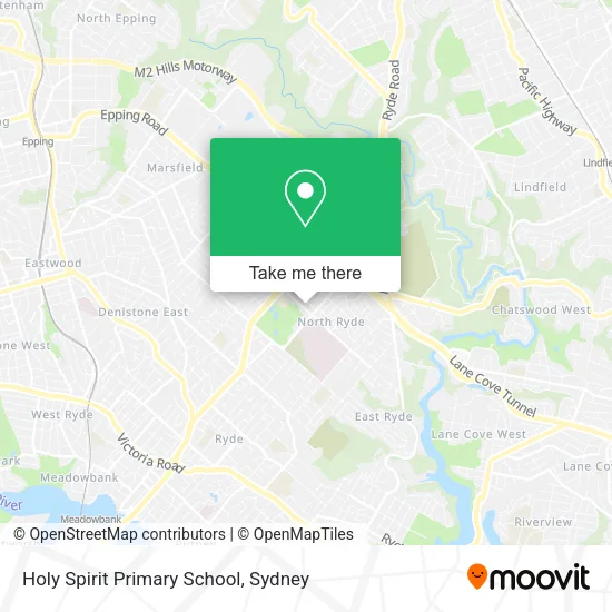 Holy Spirit Primary School map