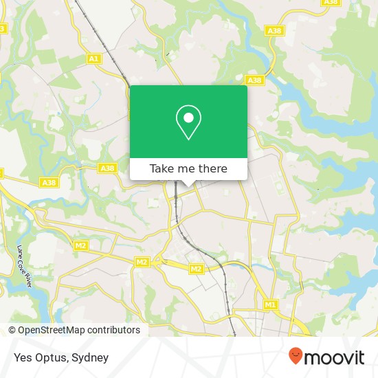 Yes Optus map