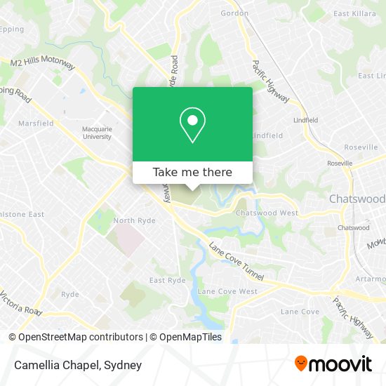 Camellia Chapel map