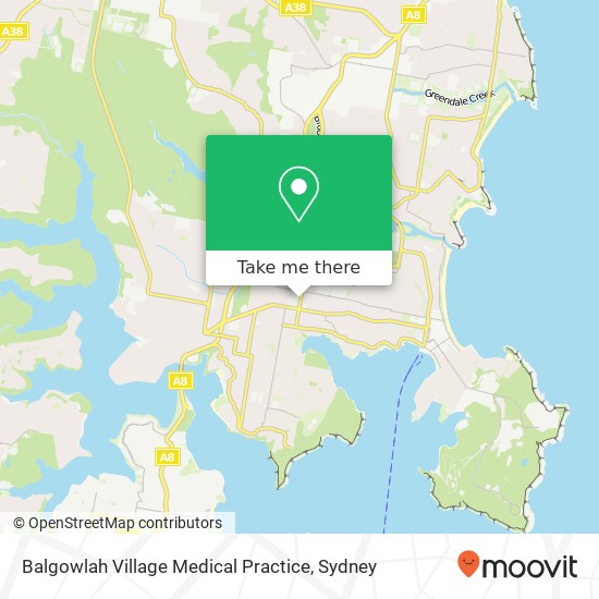 Balgowlah Village Medical Practice map