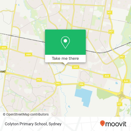 Colyton Primary School map