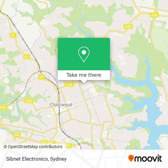 Sibnet Electronics map