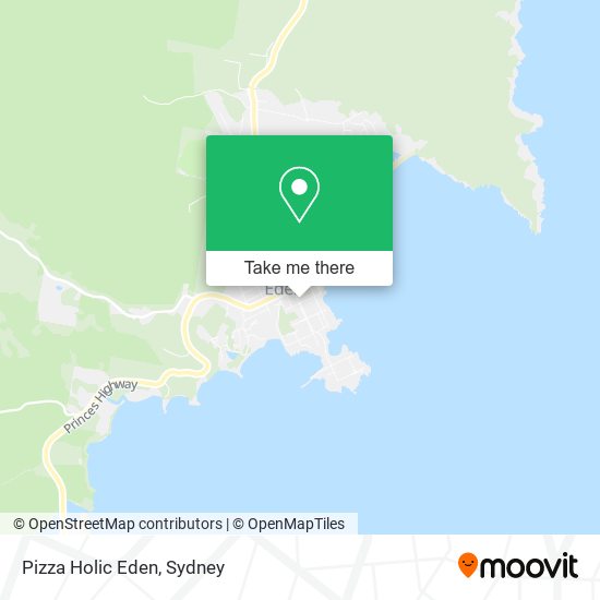 Pizza Holic Eden map