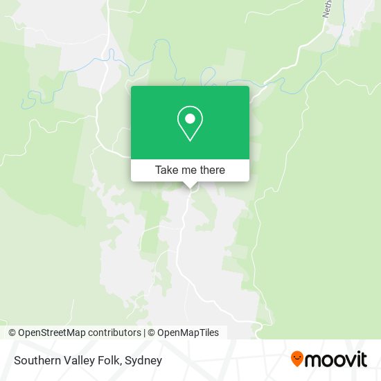 Southern Valley Folk map