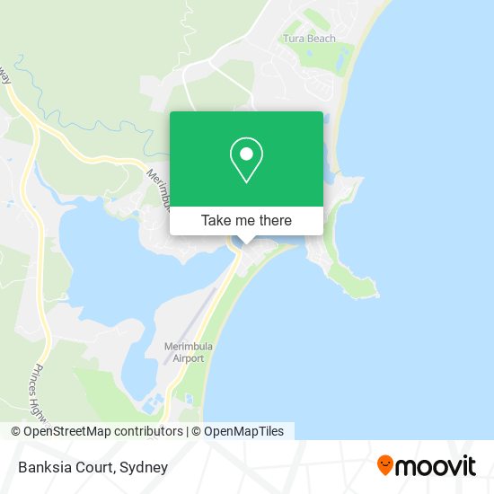 Banksia Court map