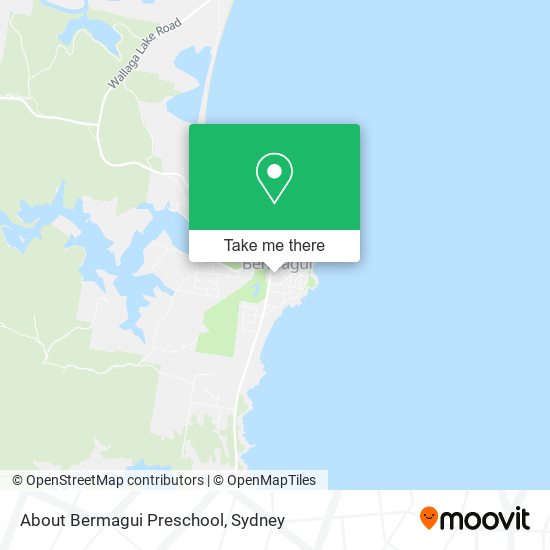 Mapa About Bermagui Preschool