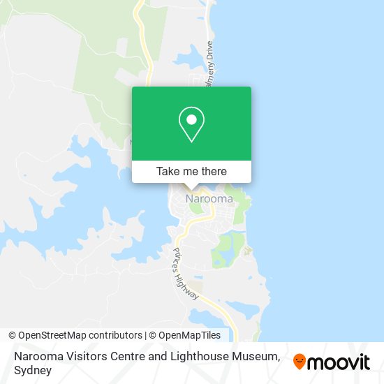 Mapa Narooma Visitors Centre and Lighthouse Museum