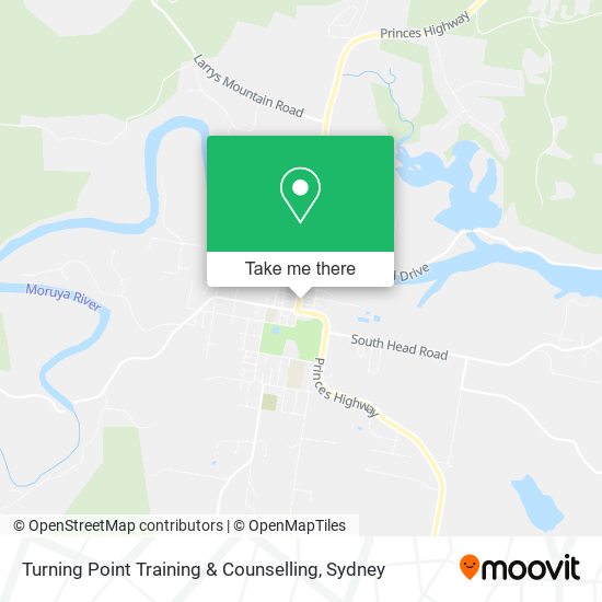Mapa Turning Point Training & Counselling