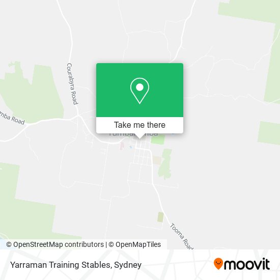 Yarraman Training Stables map