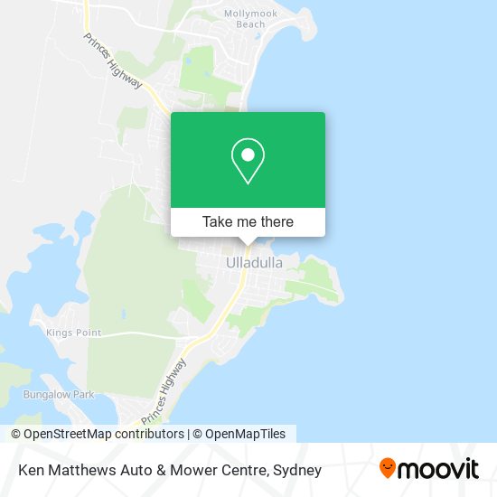 Ken Matthews Auto & Mower Centre map