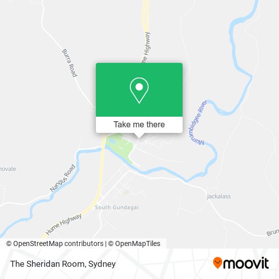 The Sheridan Room map
