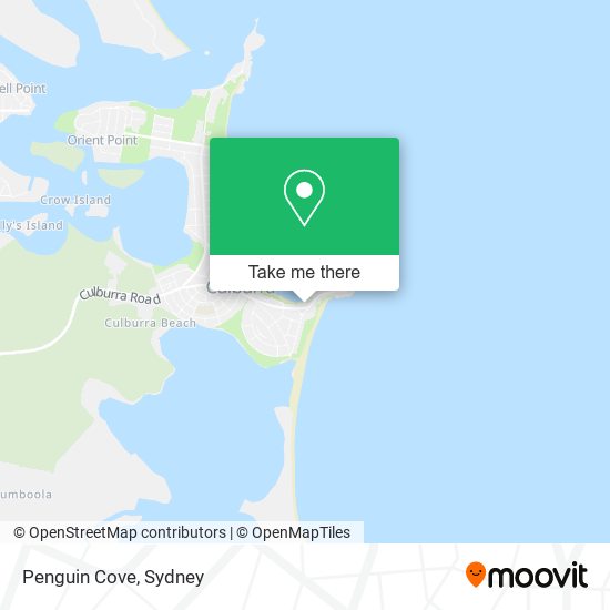 Penguin Cove map