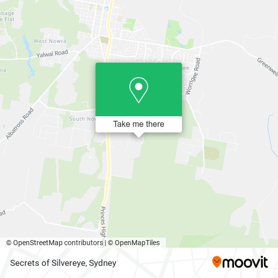 Secrets of Silvereye map