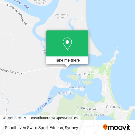 Shoalhaven Swim Sport Fitness map
