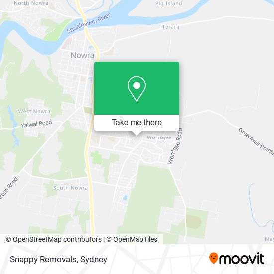 Snappy Removals map