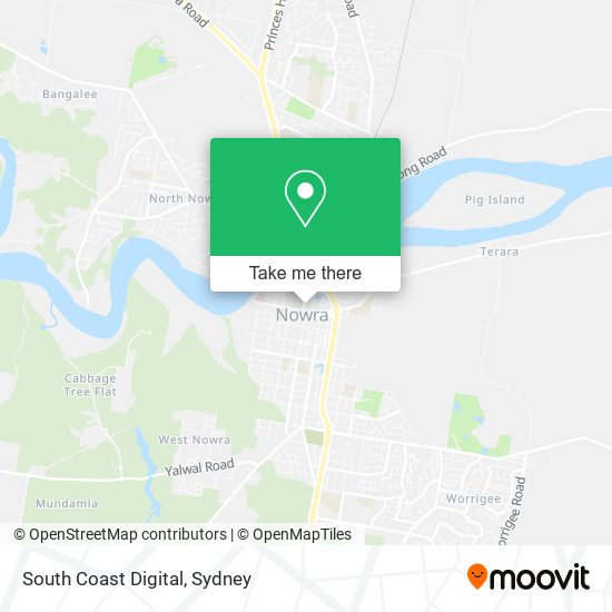 South Coast Digital map