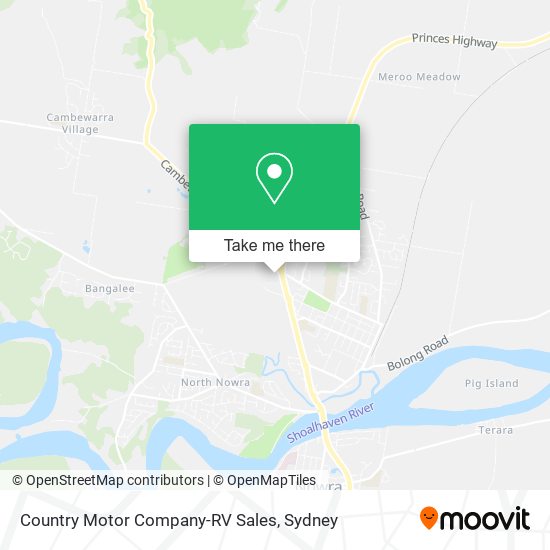 Mapa Country Motor Company-RV Sales