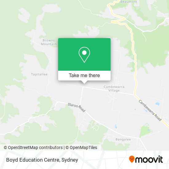 Boyd Education Centre map