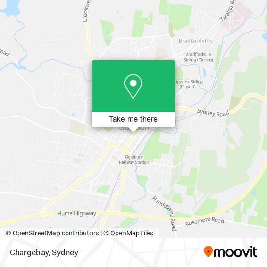 Chargebay map