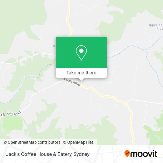 Jack's Coffee House & Eatery map