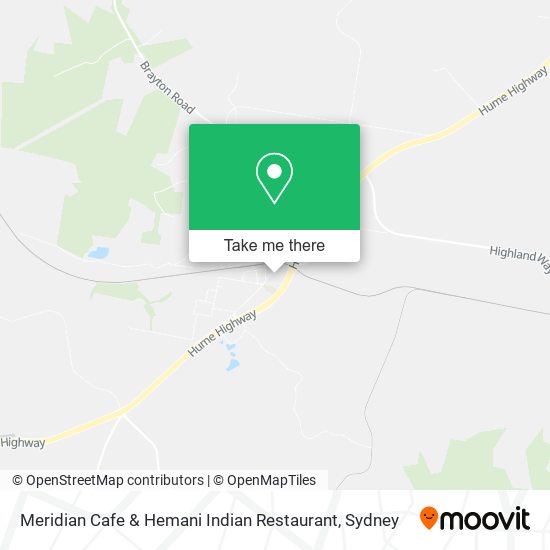 Meridian Cafe & Hemani Indian Restaurant map
