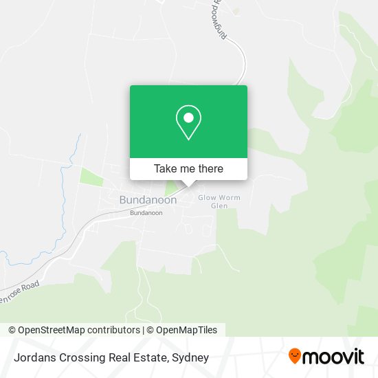 Jordans Crossing Real Estate map