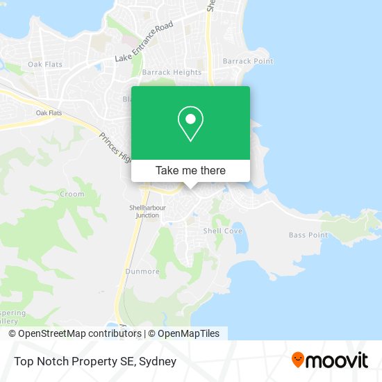 Top Notch Property SE map