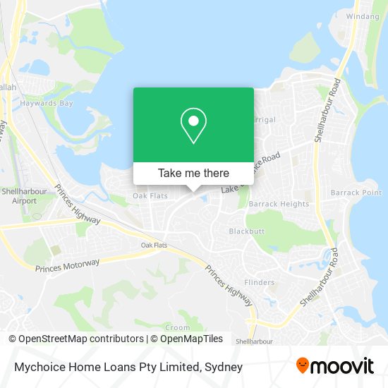 Mychoice Home Loans Pty Limited map