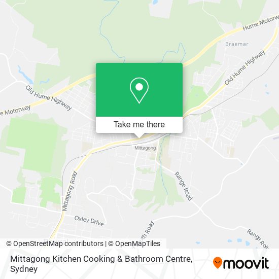 Mapa Mittagong Kitchen Cooking & Bathroom Centre