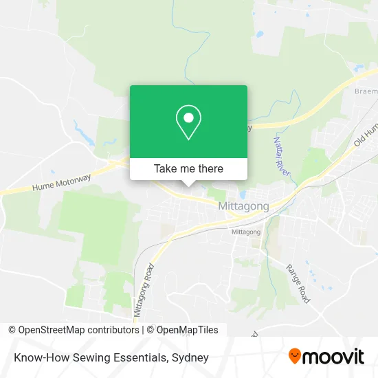 Know-How Sewing Essentials map