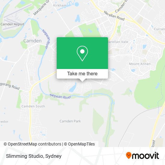 Slimming Studio map