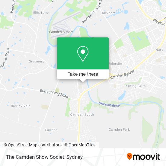 The Camden Show Societ map