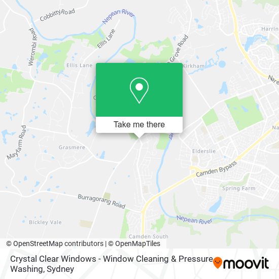 Mapa Crystal Clear Windows - Window Cleaning & Pressure Washing