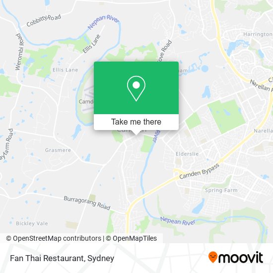 Fan Thai Restaurant map