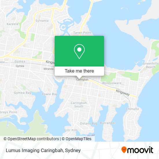 Lumus Imaging Caringbah map
