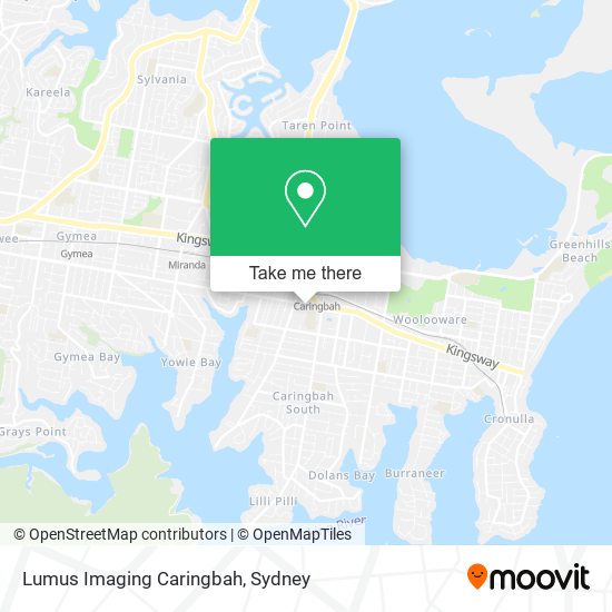 Mapa Lumus Imaging Caringbah