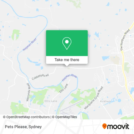 Pets Please map