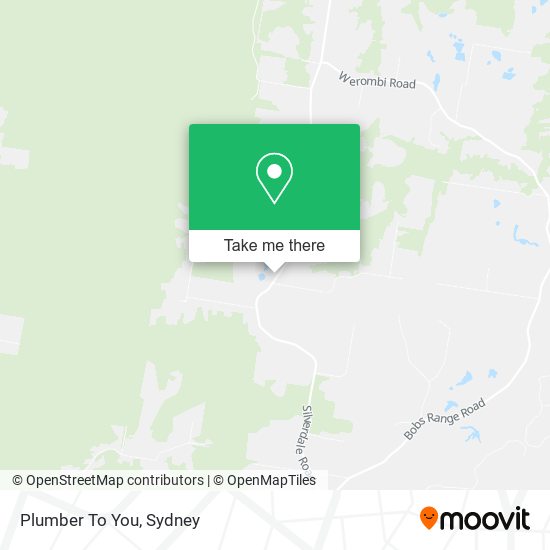 Plumber To You map