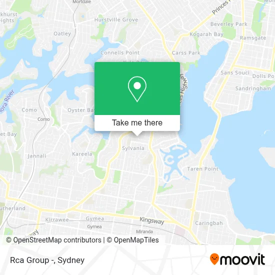 Rca Group - map