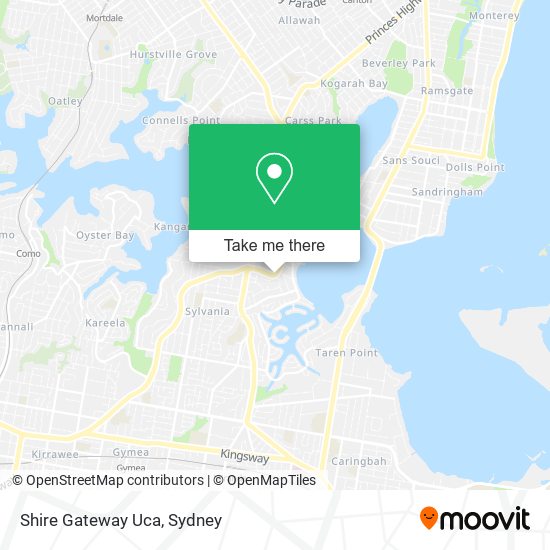 Shire Gateway Uca map