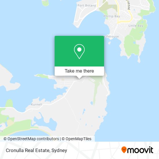 Mapa Cronulla Real Estate