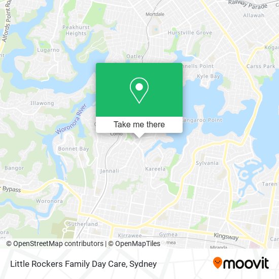 Little Rockers Family Day Care map